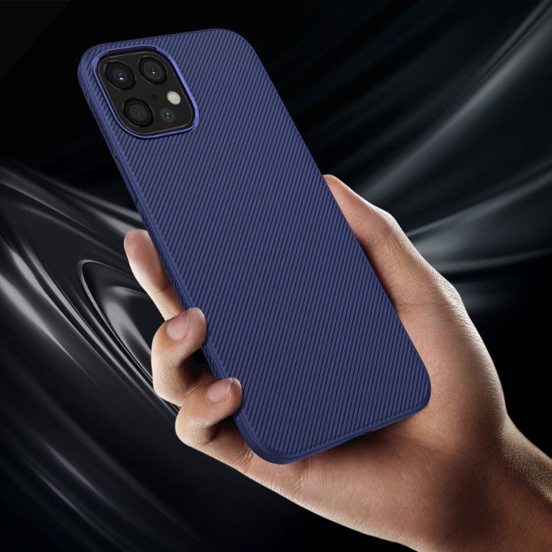 Coque iPhone 12 Pro Max Effet Strié