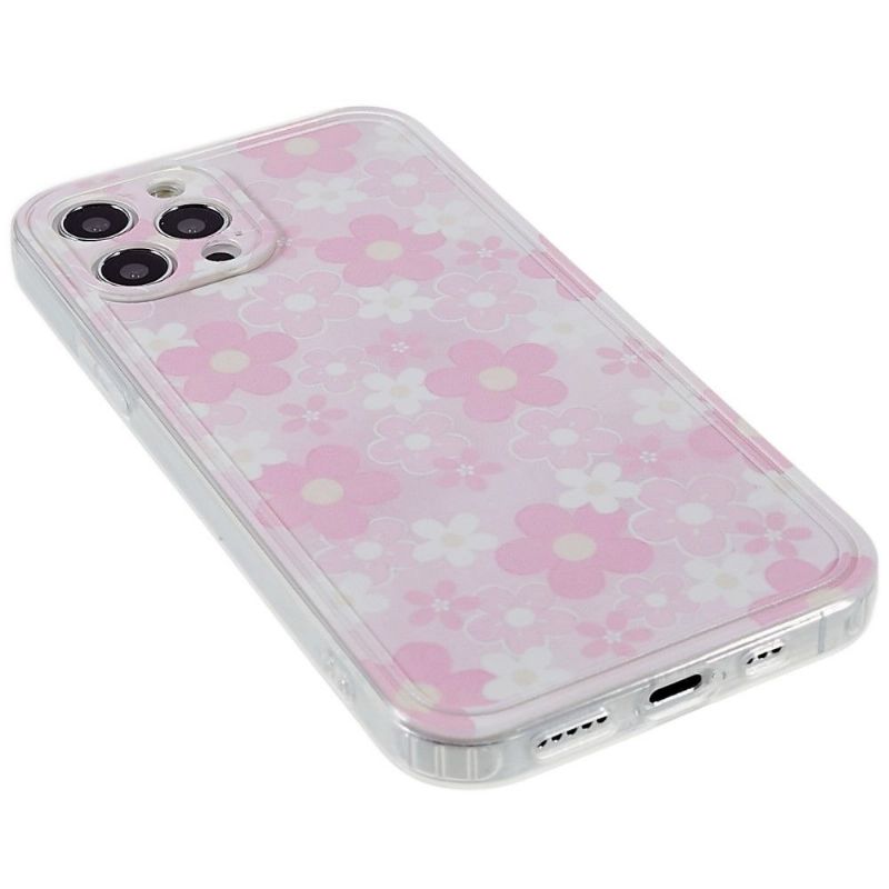 Coque iPhone 12 Pro Max illustration marguerite