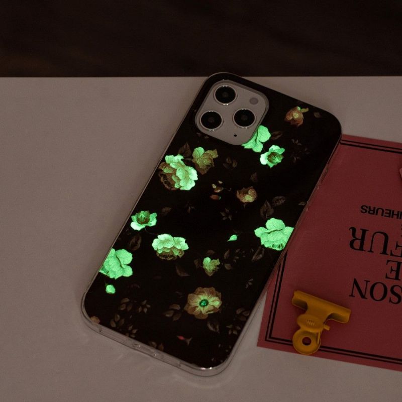 Coque iPhone 12 Pro Max Luminous Fleurs