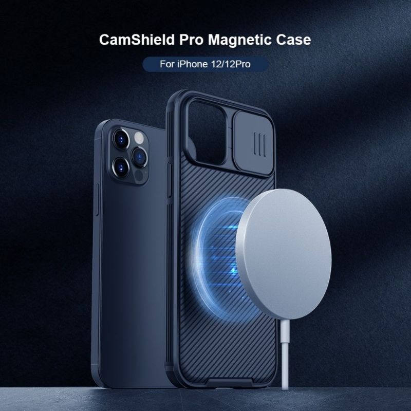 Coque iPhone 12 Pro Max MagSafe avec cache objectif arrière