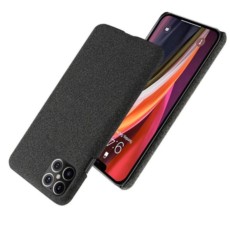 Coque iPhone 12 Pro Max revêtement tissu