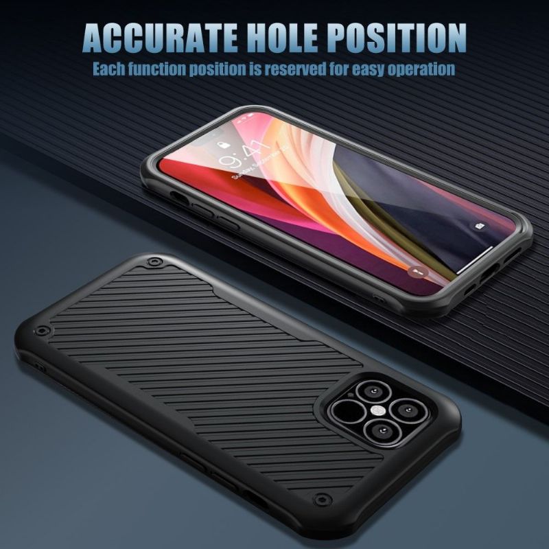 Coque iPhone 12 Pro Max Sentinel - coque + 2 verre trempé