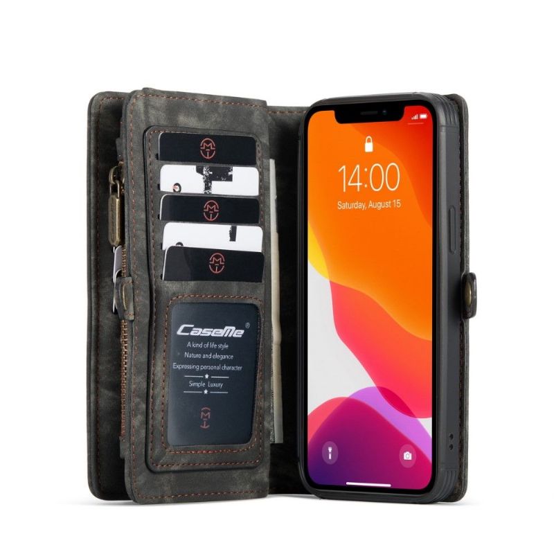 Housse et Coque magnétique 2 en 1 pour iPhone 12 Pro Max