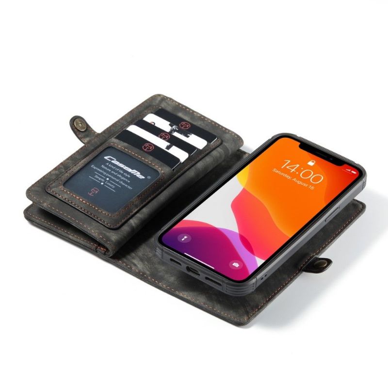 Housse et Coque magnétique 2 en 1 pour iPhone 12 Pro Max