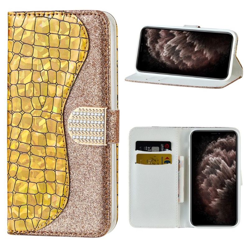 Housse iPhone 12 Pro Max Luxury Effet Croco