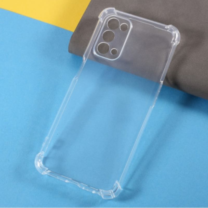 Coque Oppo A54 5G / A74 5G Transparente Coins Renforcés