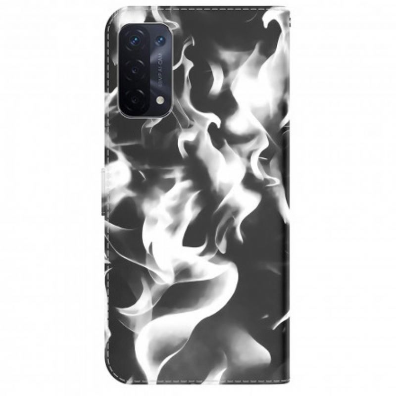 Housse Oppo A54 5G / A74 5G Motif Abstrait