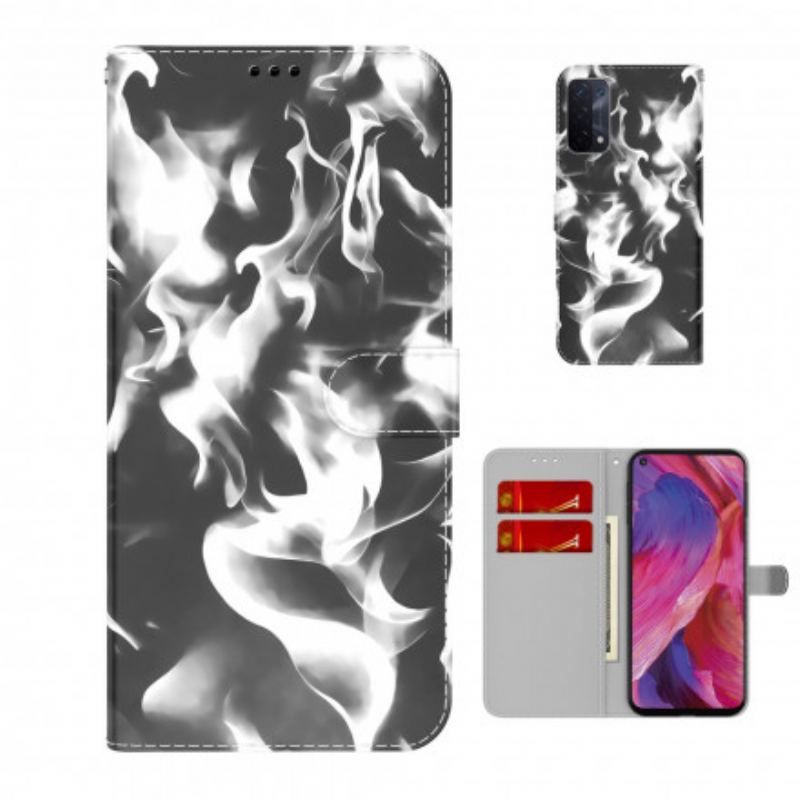 Housse Oppo A54 5G / A74 5G Motif Abstrait