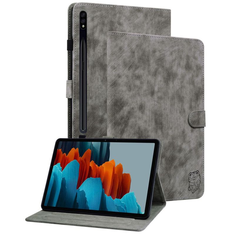 Housse Samsung Galaxy Tab S9 / S9 FE Motif Tigre