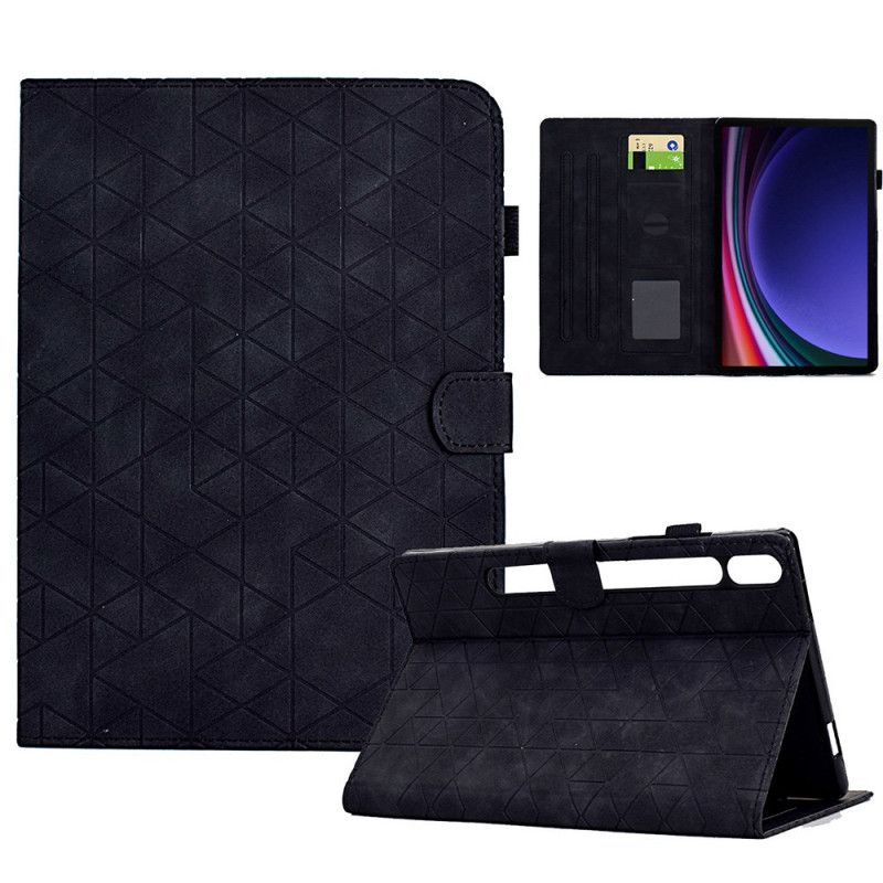 Housse Samsung Galaxy Tab S9 Motif Géométrique