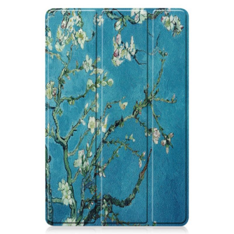 Smart Case Samsung Galaxy Tab S9 FE Fleurs d'Abricot