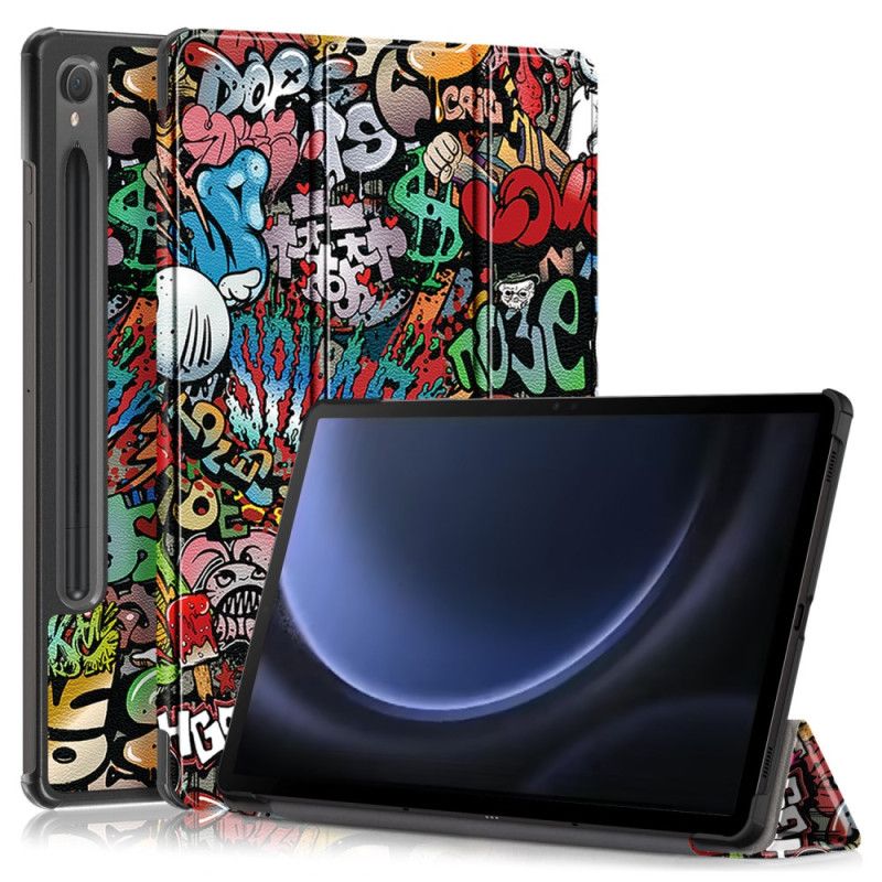 Smart Case Samsung Galaxy Tab S9 FE Graffiti