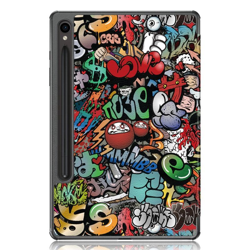 Smart Case Samsung Galaxy Tab S9 FE Graffiti