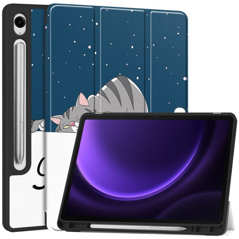 Smart Case Samsung Galaxy Tab S9 / Tab S9 FE Porte-Stylet Good Night