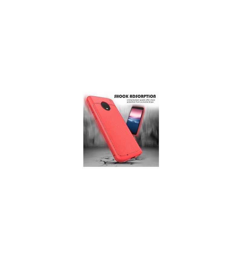 Coque Motorola Moto G6 Gentlemen Series - Rouge