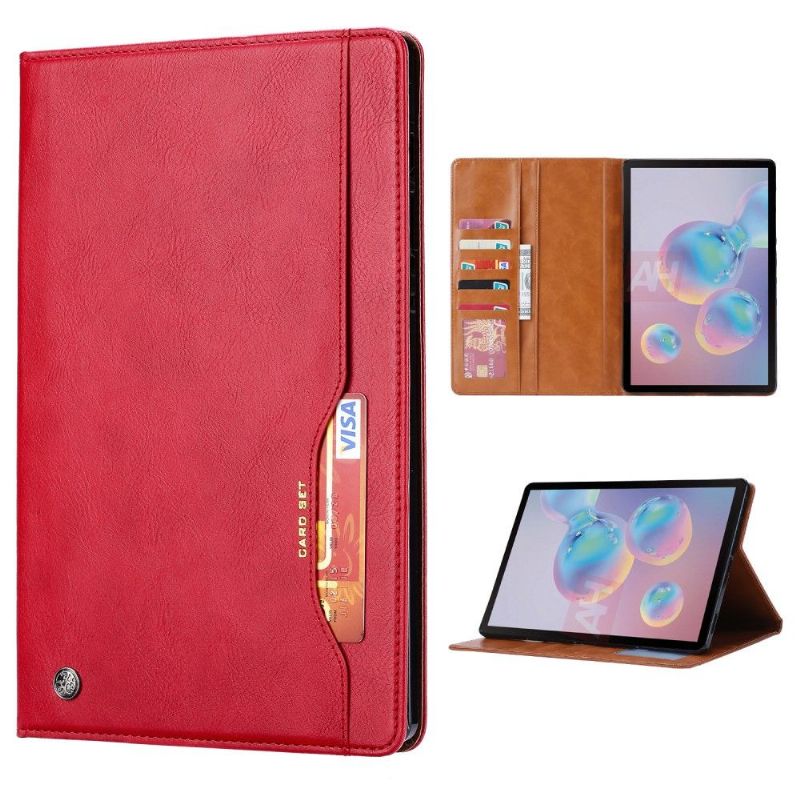 Housse Samsung Galaxy Tab S7 Plus Stand Case Simili Cuir