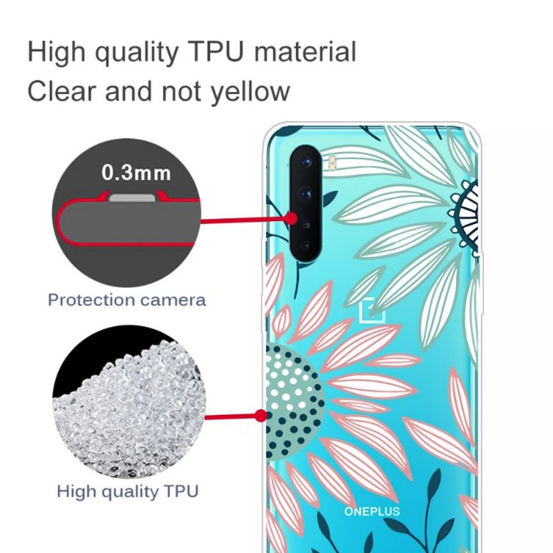 Coque OnePlus Nord Daisy fleurs