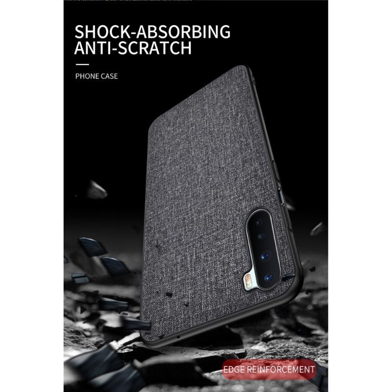 Coque OnePlus Nord effet tissu