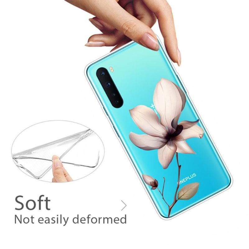 Coque OnePlus Nord fleur sauvage