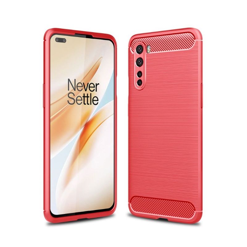 Coque OnePlus Nord Flexible Effet Brossé