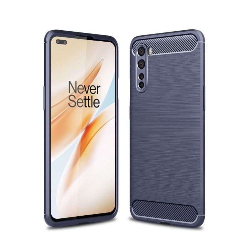 Coque OnePlus Nord Flexible Effet Brossé