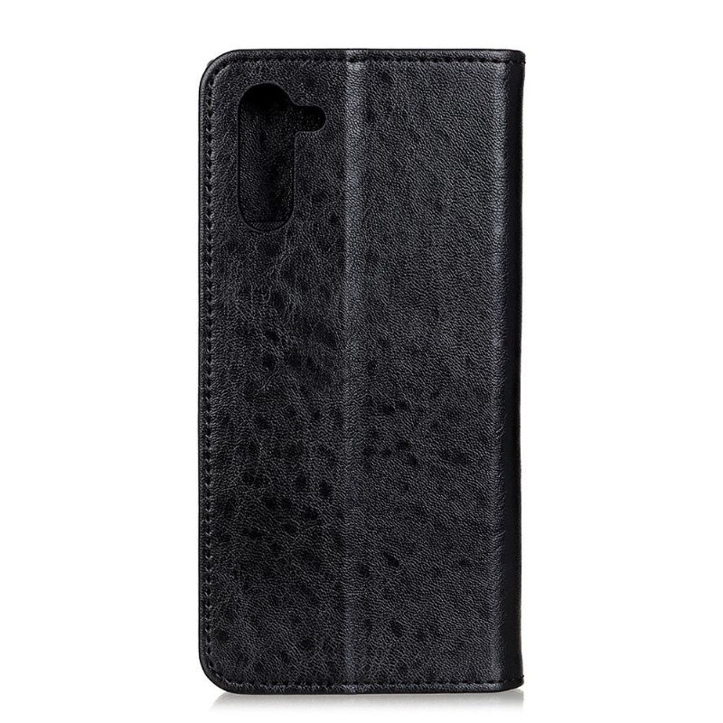 Flip cover OnePlus Nord Simone Effet Cuir Vieilli Porte Cartes