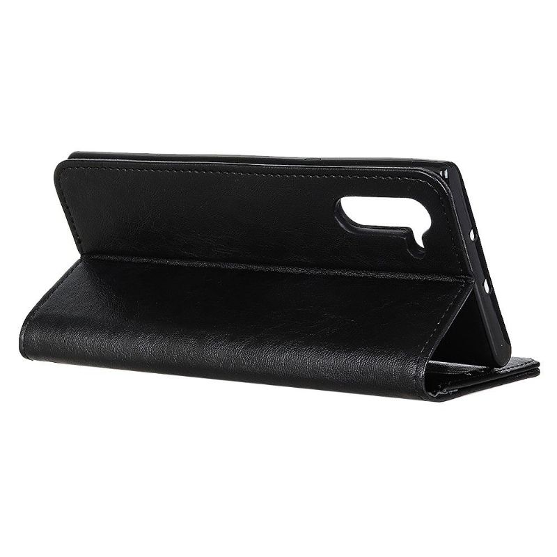 Flip cover OnePlus Nord Simone Effet Cuir Vieilli Porte Cartes