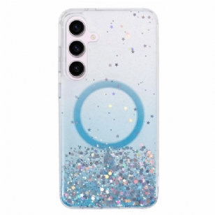 Coque Samsung Galaxy S24 Plus 5G Paillettes Compatible MagSafe