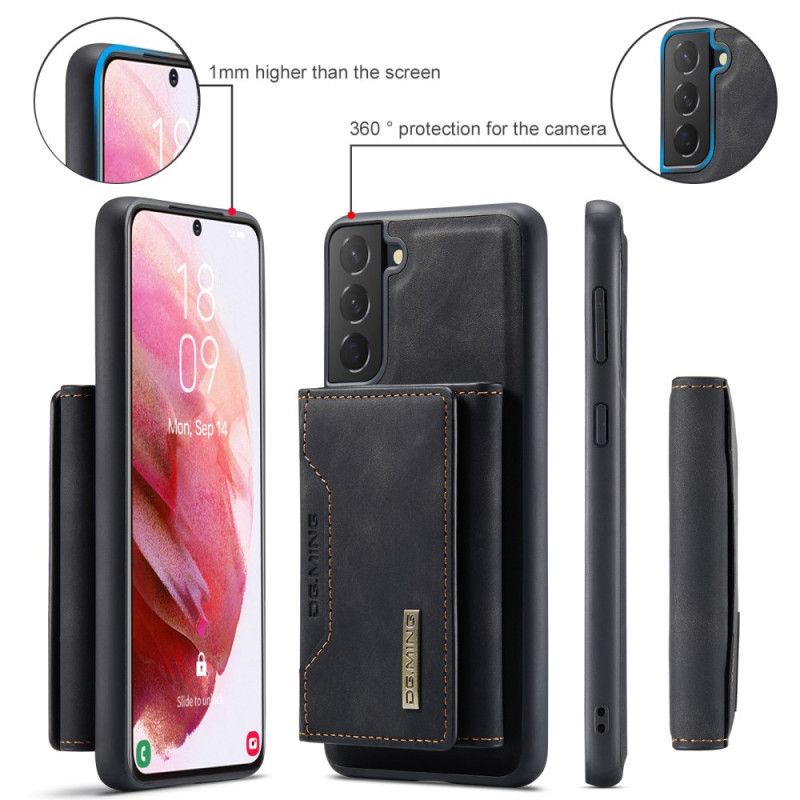 Coque Samsung Galaxy S24 Plus 5G Portefeuille Magnétique Détachable DG.MING