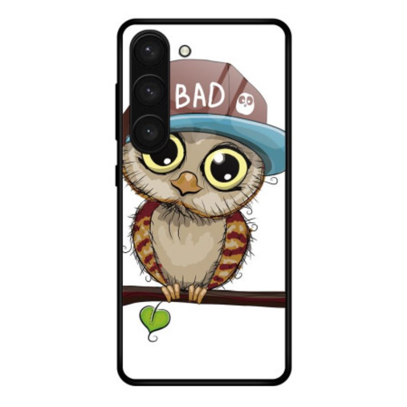 Coque Samsung Galaxy S24 Plus 5G Verre Trempé Bad Hibou