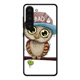 Coque Samsung Galaxy S24 Plus 5G Verre Trempé Bad Hibou