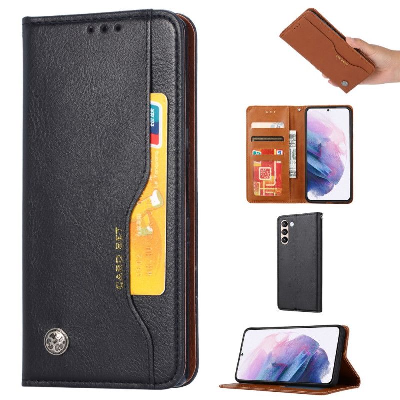 Flip Cover Samsung Galaxy S24 Plus 5G Porte-Cartes