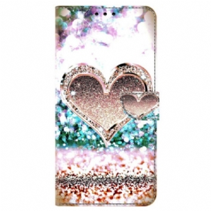 Housse Samsung Galaxy S24 Plus 5G Coeur de Diamant Rose