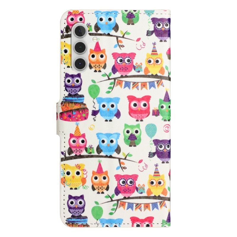 Housse Samsung Galaxy S24 Plus 5G Gang de Hiboux