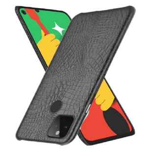 Coque Google Pixel 4a 5G effet peau de croco