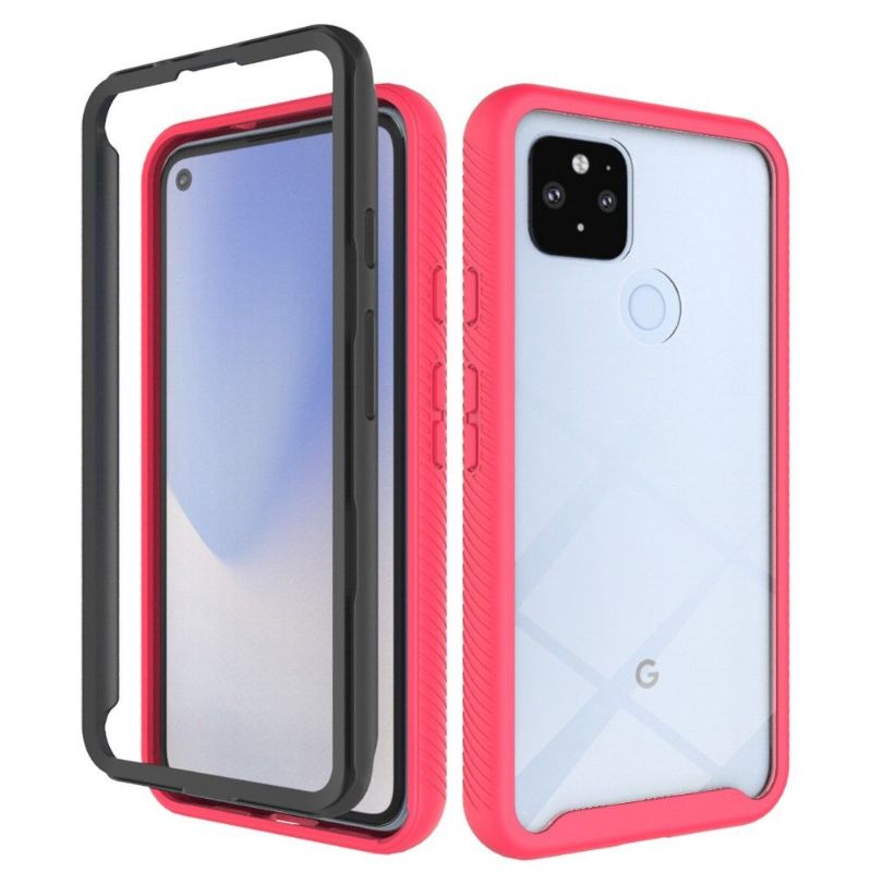 Coque Google Pixel 4a 5G Hybride Antichoc dos transparent