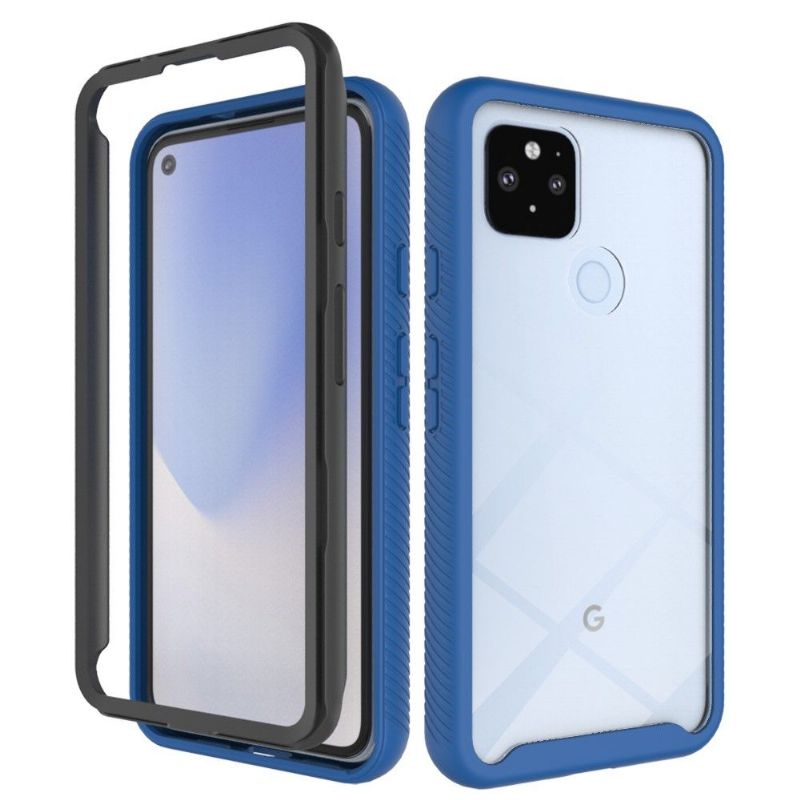 Coque Google Pixel 4a 5G Hybride Antichoc dos transparent