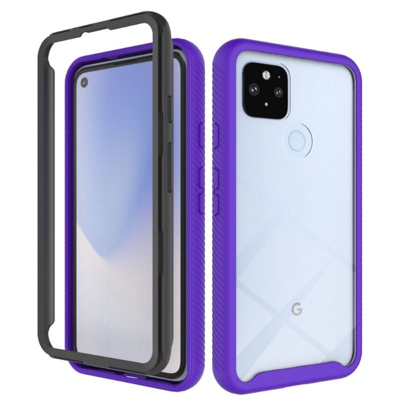 Coque Google Pixel 4a 5G Hybride Antichoc dos transparent