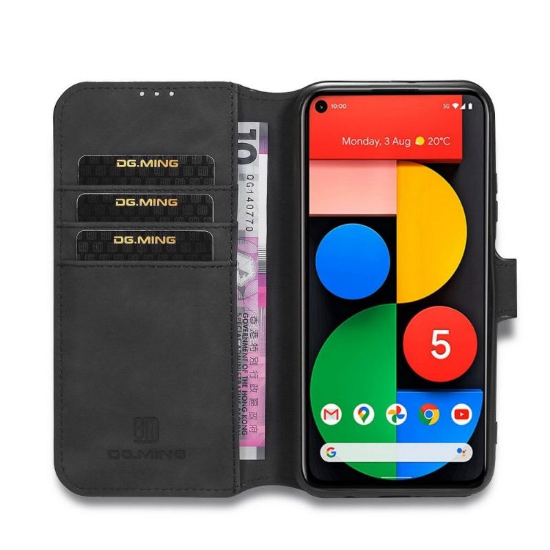 Housse Google Pixel 4a 5G DG MING Style Rétro