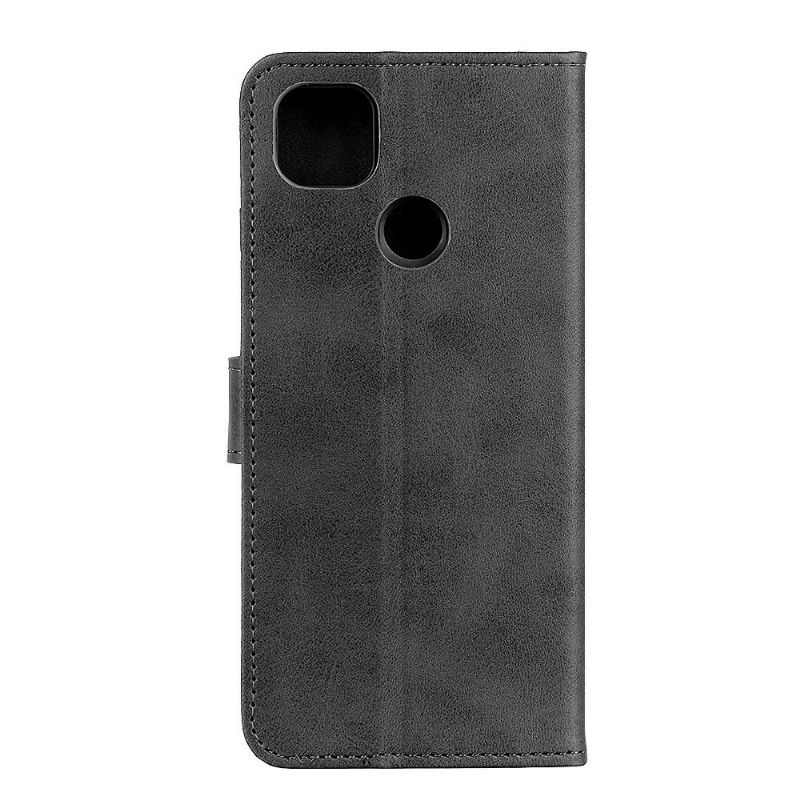 Housse Google Pixel 4a 5G Marius effet cuir mat