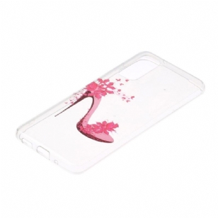 Coque Samsung Galaxy S20 Silicone Talon Fleuri