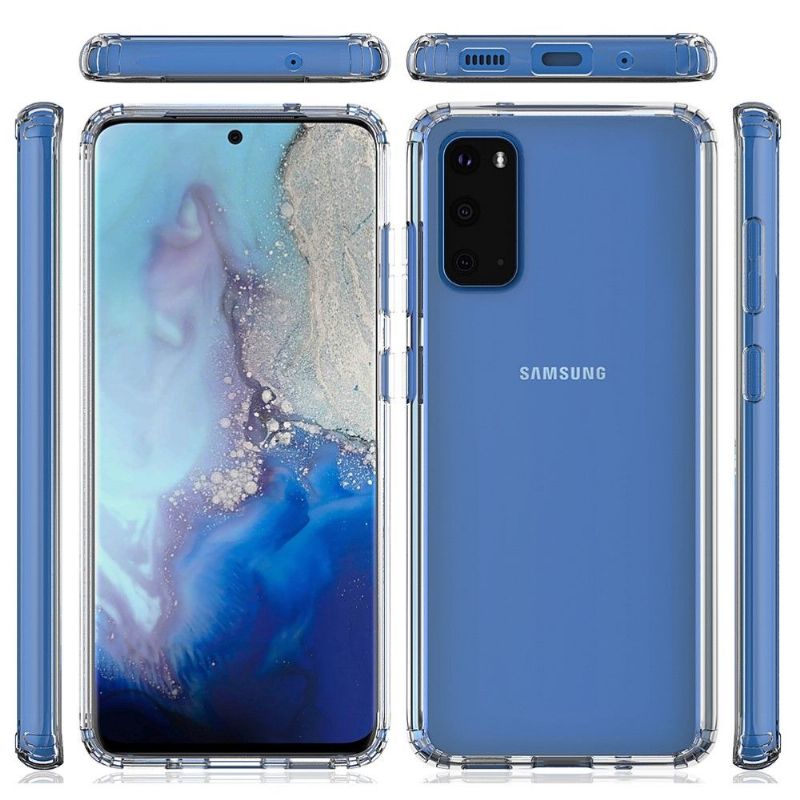 Gisèle - Coque Samsung Galaxy S20 Transparente Mince et Légère