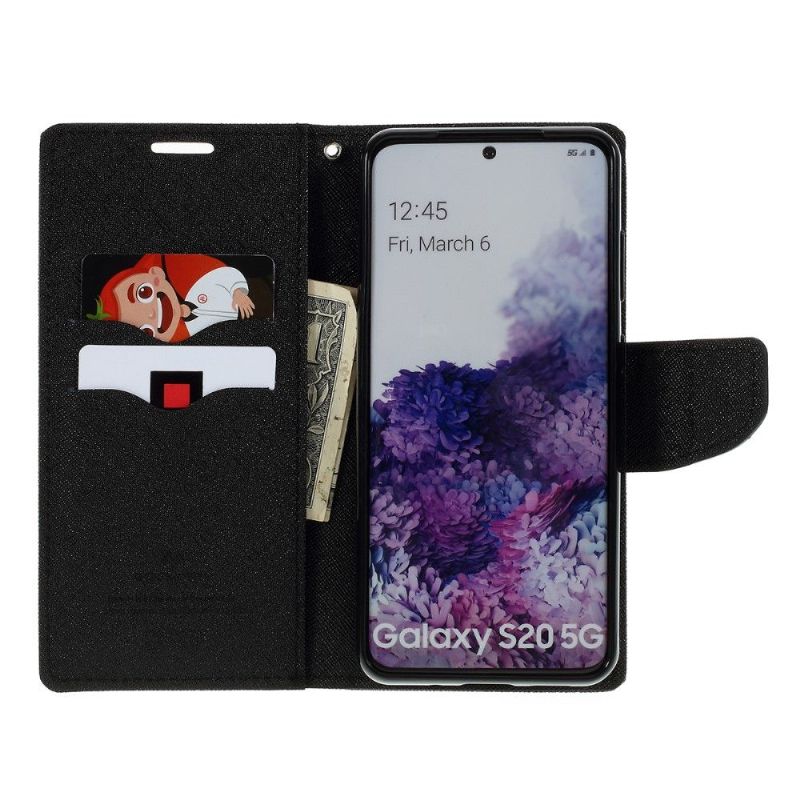 Housse portefeuille Samsung Galaxy S20 MERCURY Fancy