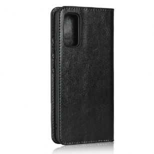 Housse Samsung Galaxy S20 Cuir Porte Cartes Fonction Support