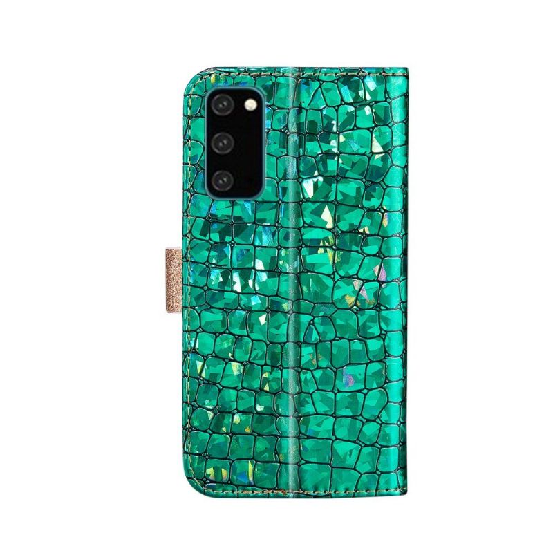 Housse Samsung Galaxy S20 Luxury Effet Croco