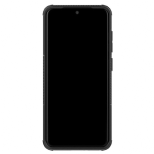 Samsung Galaxy S20 - Coque antidérapante avec support intégré - Noir