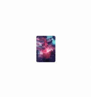 iPad Pro 12.9 2018 - Coque avec rabat intelligent motif galaxie