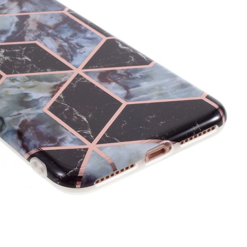 Coque iPhone 7 Plus / 8 Plus Marbre Géométrique