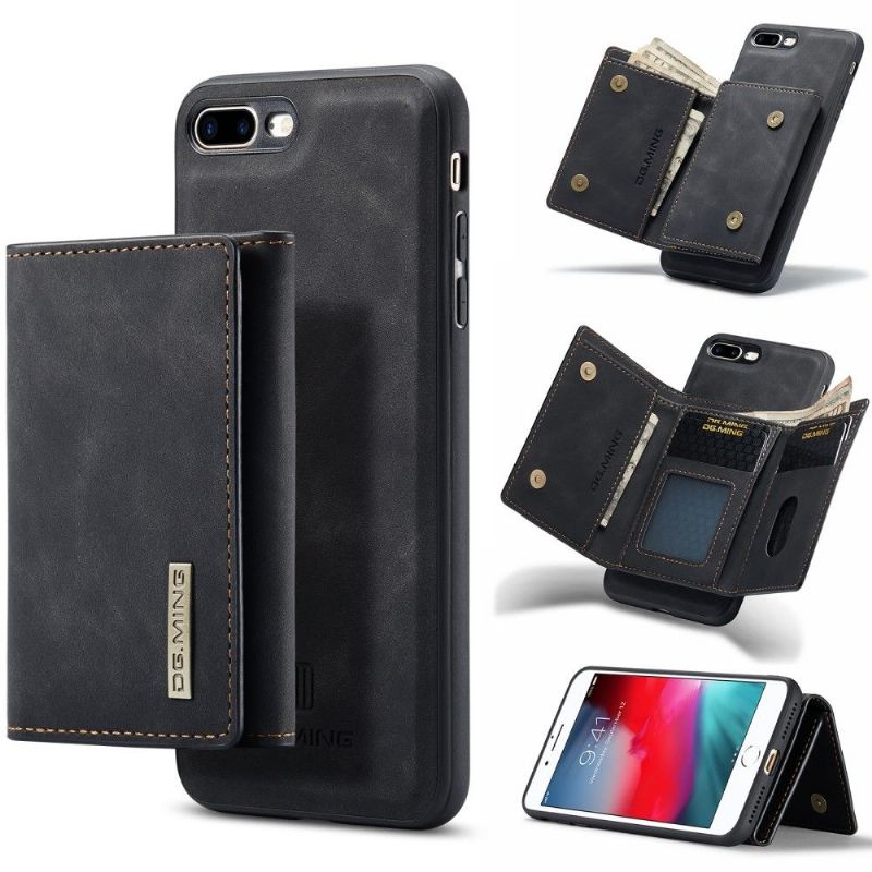 Coque iPhone 8 Plus / 7 Plus avec porte cartes magnétique