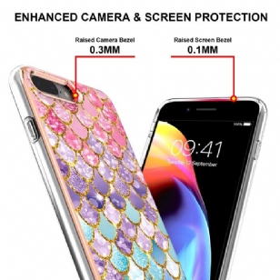 Coque iPhone 8 Plus / 7 Plus motif écailles